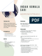 CV - Indah Komala Sari