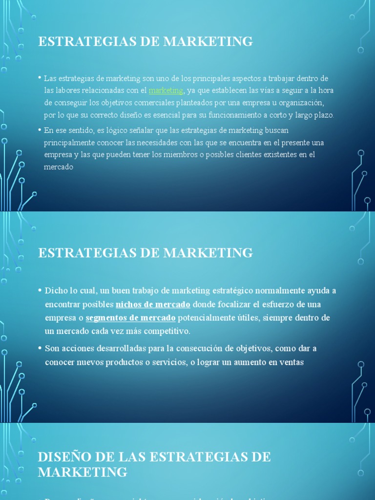 Estrategias de Marketing Efectivas | PDF | Marketing | Mercado (economía)