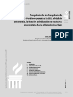 La UIF-Perú y deficiencias en el sistema de prevención del lavado de activos