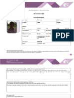 Application Form Personal Information: M06. Mi Mundo en Otra Lengua Semana 1 Unidad I. Introducing Myself and Others