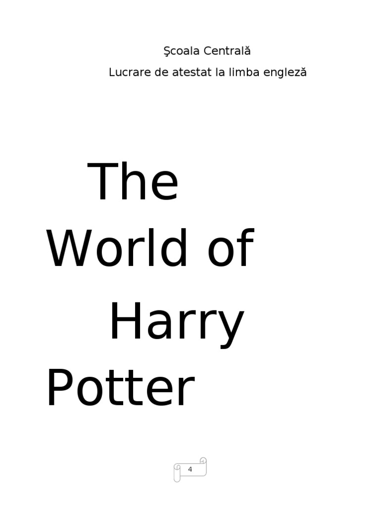 Harry Potters World
