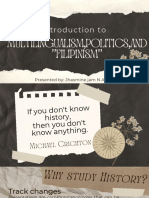 Multilingualism, Politics, and Filipinism