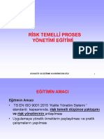 Risk Temelli Proses Yonetimi Egitimi Ocak 2020 - 7930