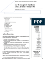 Mantenimiento y Montaje de Equipos Informáticos - Tema 2 - Texto Completo - Wikilibros