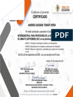 Certificado DEADV