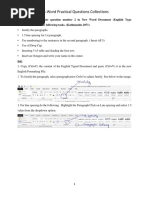 Ms Word 2007 Lecture Notes | PDF | Microsoft Word | Hyperlink