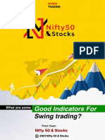 Nifty 50 & Stocks - Swing Trading With Indicators
