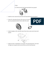 Assemble Electric Wheelbarrow Instructions