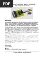 STK Compatible ATMEL AVR Programmer: Fully Assembled and Tested