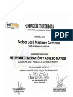 Seminario de Neurodegeneración y Adulto Mayor