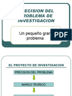 Formulación Del Problema de Investigación