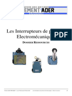 Les Interrupteurs de Position Électromécaniques - Dossier Ressources