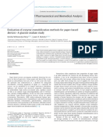 Evaluation of Enzyme Immobilization Methods For Paper-Based Devices-A Glucose Oxidase Study - Elsevier Enhanced Reader