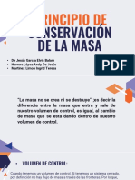 Principio de La Masa