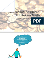 Perencanaan Anggaran Rekam Medis