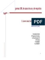 Diagramas UML de Casos de Uso y de Requisitos