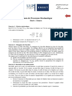 Examen de Processus Stochastique