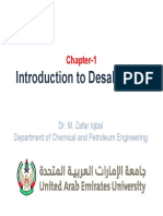 1 - Introduction To Desalination Technology