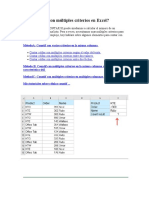 Cómo Contar Con Múltiples Criterios en Excel