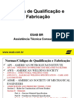 Normas de Qualificacao e Fabricacao