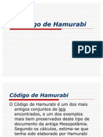 O Código de Hamurabi