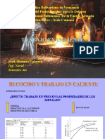 Recocido Trabajo en Caliente