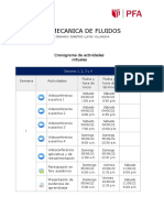 Cronograma de Introduccion A La Ingeneria