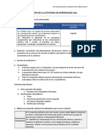 Lineamientos de Evaluacin de AA1