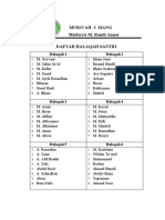 Muro'Ah 3 Siang Mudarris M. Ramli Annor Daftar Halaqah Santri