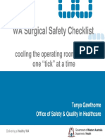 Surgical Safety Checklist Presentation