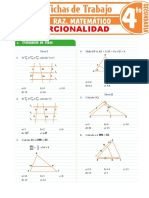 Proporcionalidad para Cuarto Grado de Secundaria