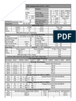 APR Calculation Sheet Day 1