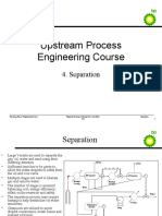 Upstream Process Engineering Course: 4. Separation