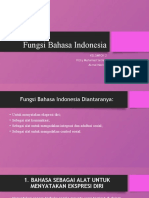 Fungsi Bahasa Indonesia