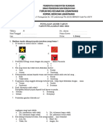 Soal PAT Kelas 1 Tema 5 TP. 21-22