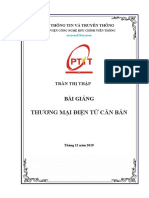 Bài Giảng Thương Mại Điện Tử Căn Bản - 2019