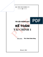 Kế Toán Tài Chính 1 - 2014