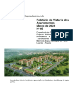 Relatório de Vistoria dos Apartamentos CPATT Março 2022