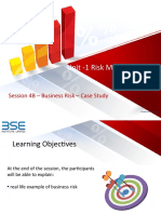 Session 4B Business Risk Case Study