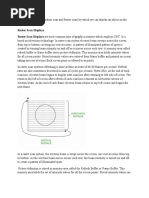 Raster and Random Display