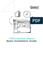 Basic Installation Guide: Mamut Business Software
