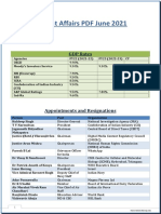 Current Affairs PDF June 2021: GDP Rates