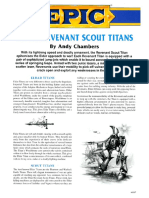 Epic Eldar Revenant Scout Titans