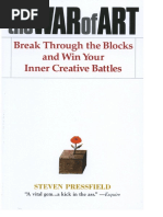 BOOK - The WAR of ART - by Steven Pressfield (Scanned Book)
