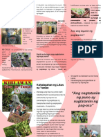 Brochure Travelogue Grade 4