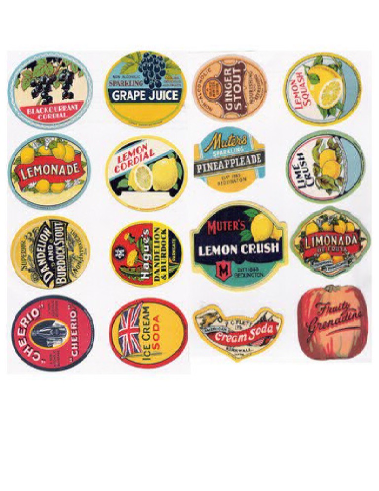 Lemonade Labels 2 | PDF