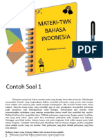 TWK - B. Indo-Materi Pemahaman Bacaan