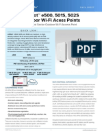 Cnpilot™ E500, 501S, 502S Outdoor Wi-Fi Acess Points