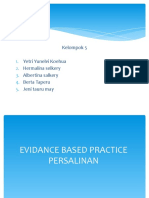 Evidance Based Practice Kelompok 5