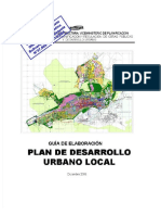 Plan de Desarrollo Urbano Local